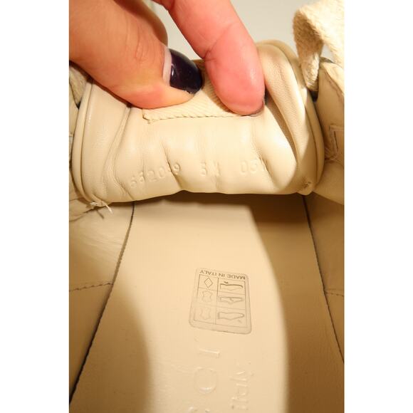 Gucci Leather Rhyton Mouth Print Lace-Up Low Top Sneakers Ivory Size 5.5 - Picture 16 of 16